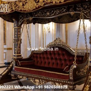 Stylish Wooden Swing Design for Modern Home Spaces No-2708
