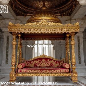 Modern Wooden Swing Design with Contemporary Appeal No-2761
