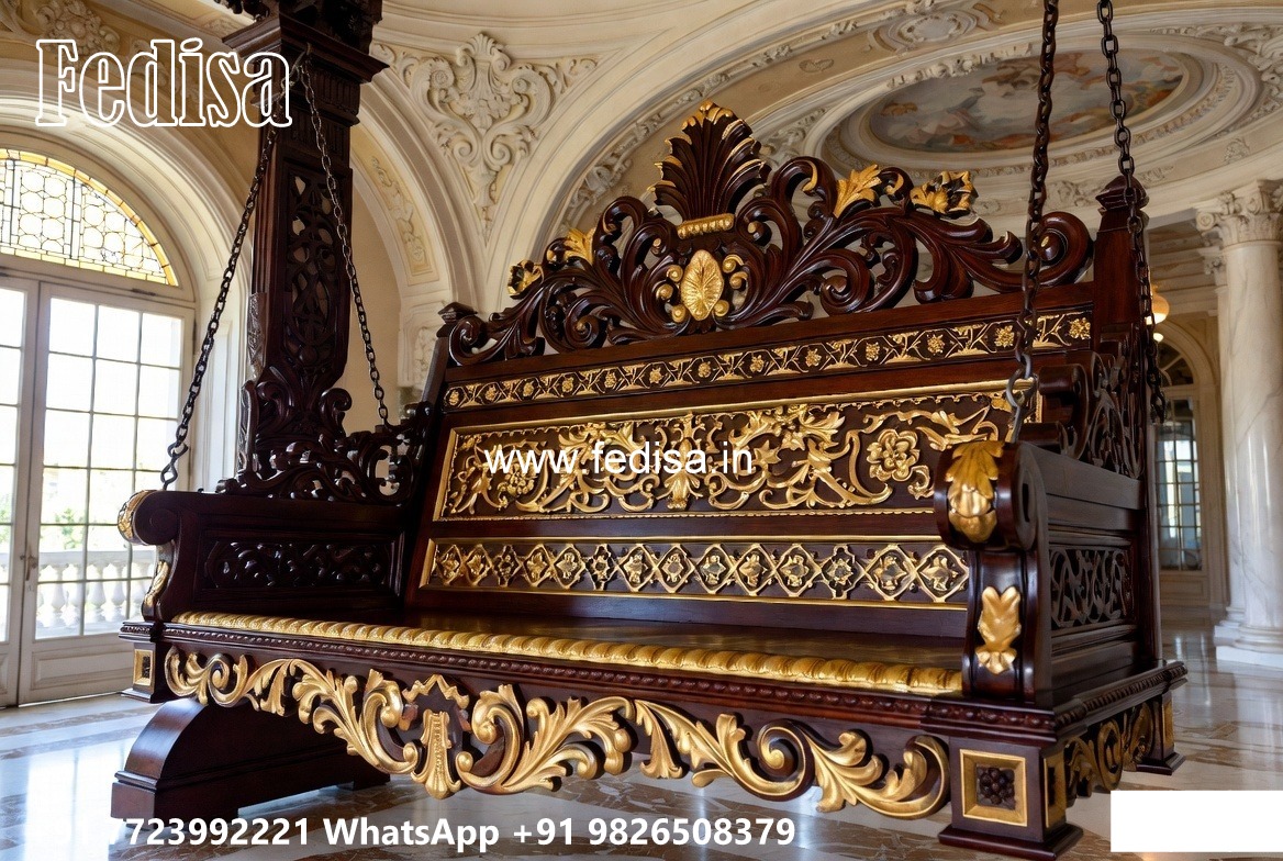 Wooden Swing Design for Relaxing Home Atmosphere No-2767