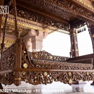 Indoor Wooden Swing Design for Sophisticated Home Style No-2774