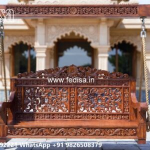 Wooden Swing Design with Rich Traditional Craftsmanship No-2785