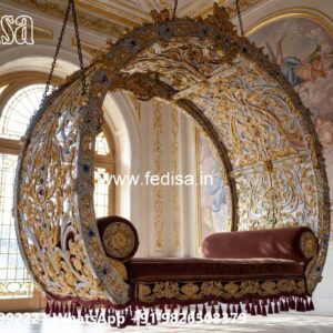 Wooden Swing Design for Artistic Home Interior Beauty No-2798