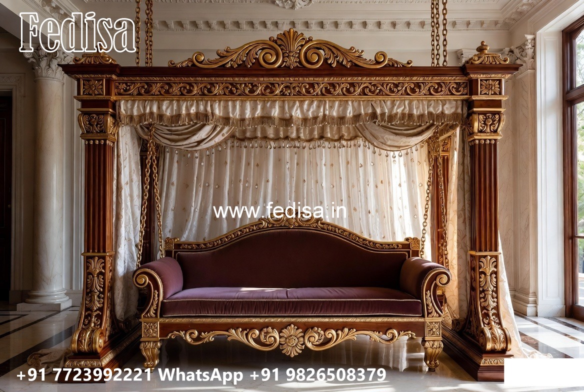 Luxury Swing Design with Artistic Carving Patterns No-2811
