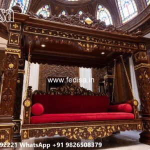 Luxury Swing Design with Rich Teak Wood Texture No-2826