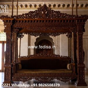 Luxury Swing Design with Traditional Wooden Craft Style No-2855