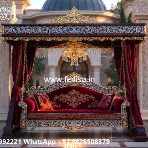 Luxury Swing Design with Decorative Cushion Arrangement No-2870