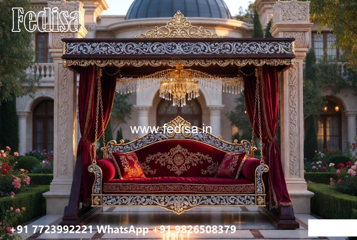 Luxury Swing Design with Decorative Cushion Arrangement No-2870