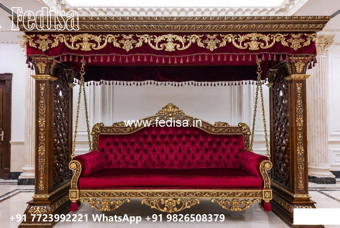 Luxury Swing Design with Elegant Wooden Craftsmanship No-2875