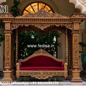 Royal Luxury Swing Design with Decorative Charm No-2877