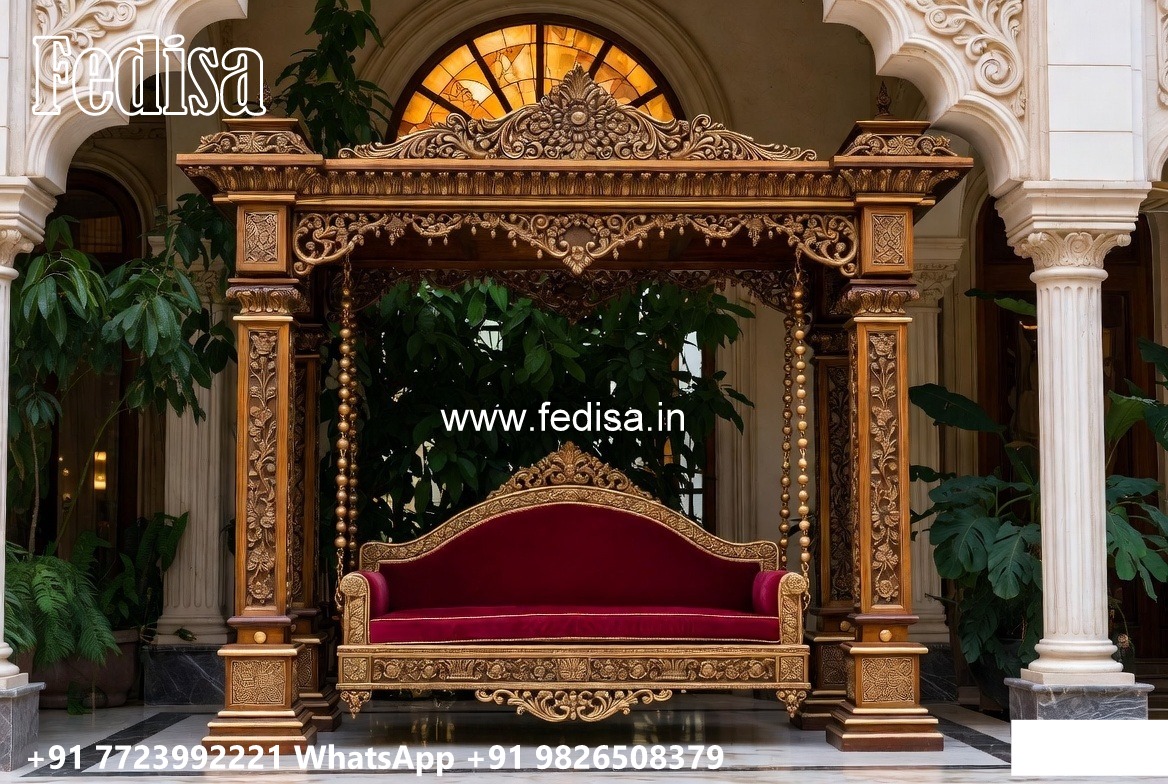 Royal Luxury Swing Design with Decorative Charm No-2877