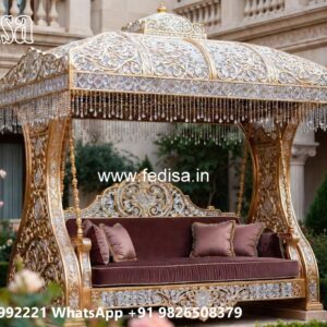 Stylish Luxury Swing Design with Elegant Curves No-2896