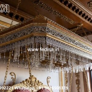 Luxury Swing Design with Decorative Brass Detailing No-2897