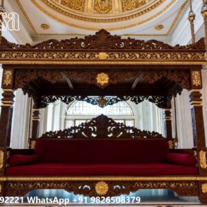 Elegant Classic Swing Design with Wooden Carving Style No-2903