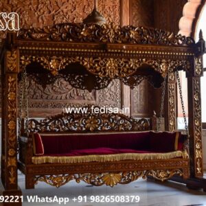Classic Swing Design with Decorative Wooden Patterns No-2944