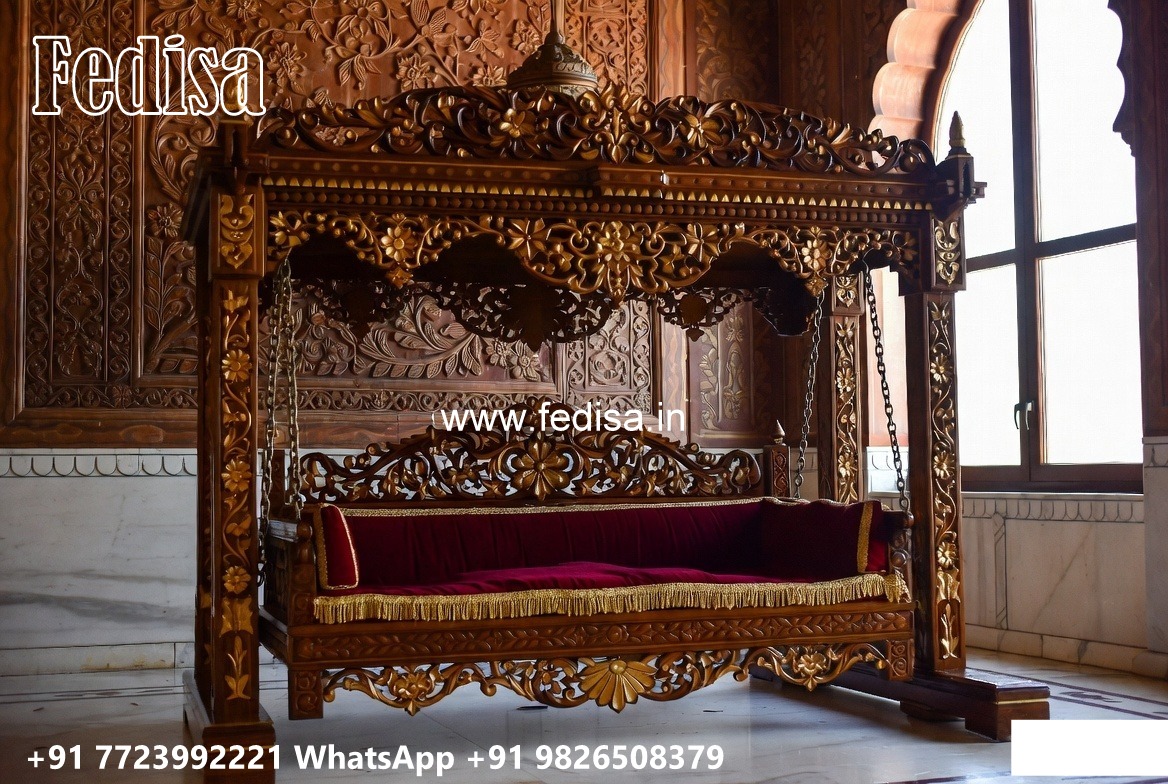 Classic Swing Design with Decorative Wooden Patterns No-2944