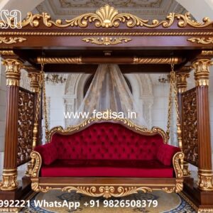 Stylish Royal Swing Design with Decorative Brass Chains No-3006