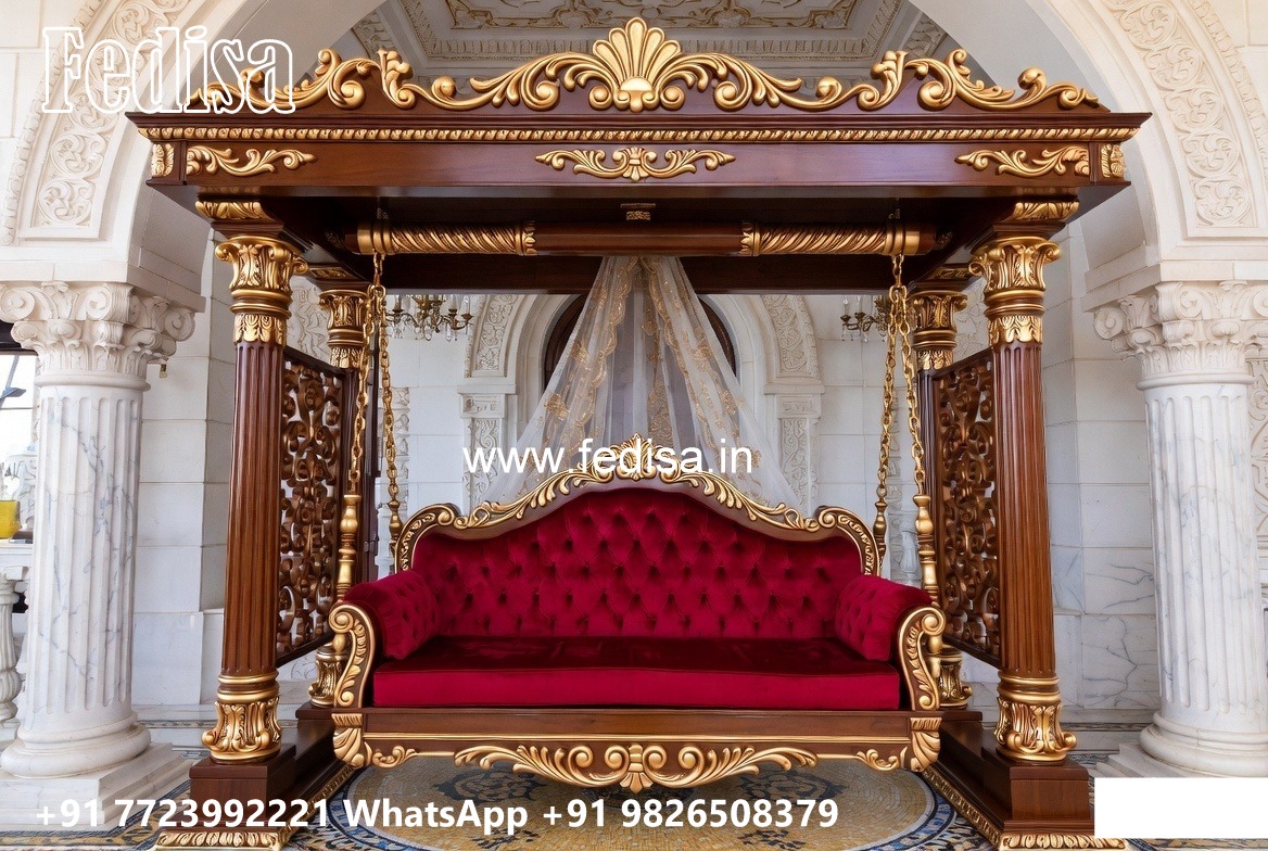 Stylish Royal Swing Design with Decorative Brass Chains No-3006