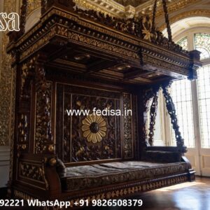 Royal Swing Design with Rich Wooden Craftsmanship No-3008