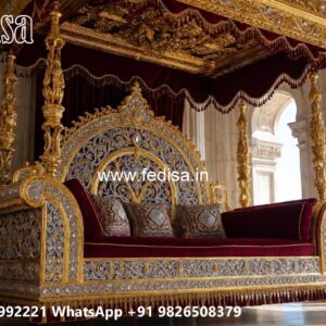Elegant Royal Swing Design with Decorative Upholstery No-3020