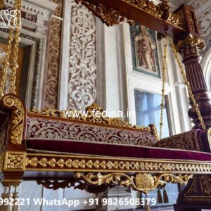 Stylish Royal Swing Design with Elegant Wooden Texture No-3033