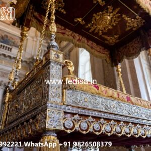 Wooden Royal Swing Design with Decorative Backrest No-3042