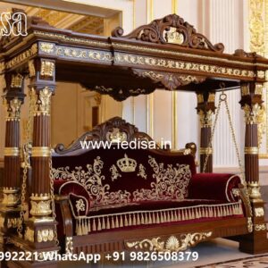 Designer Royal Swing Design with Rich Upholstery Finish No-3044