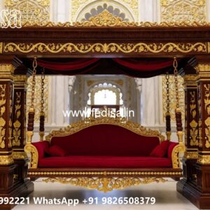 Royal Swing Design with Palace Inspired Wooden Artwork No-3045