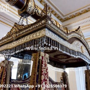 Traditional Wood Carving Swing Design with Royal Style No-3053
