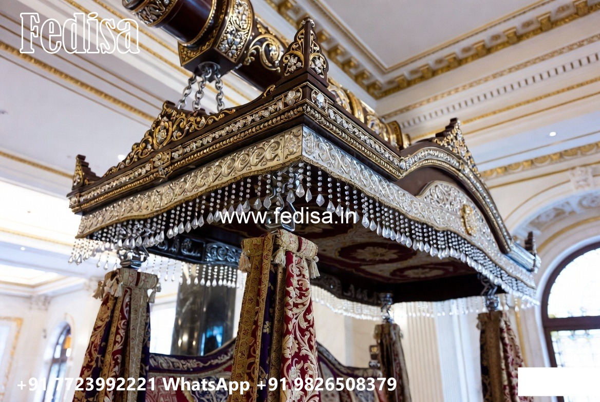 Traditional Wood Carving Swing Design with Royal Style No-3053