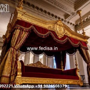 Royal Wood Carving Swing Design with Antique Finish No-3058