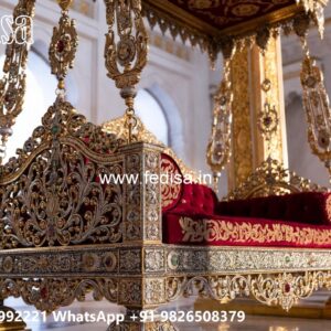 Vintage Wood Carving Swing Design with Traditional Beauty No-3062