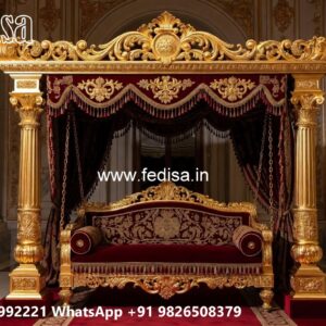 Royal Wood Carving Swing Design for Palace Inspired Homes No-3070