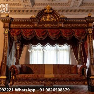 Wood Carving Swing Design Ideas for Sophisticated Interiors No-3072
