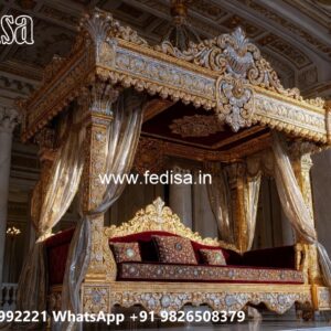 Wood Carving Swing Design with Artistic Floral Motifs No-3086