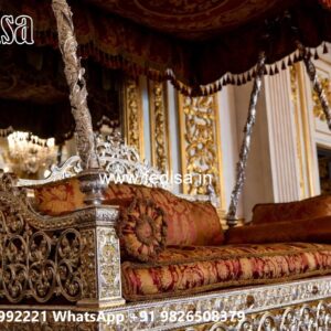Classic Wood Carving Swing Design with Timeless Elegance No-3100