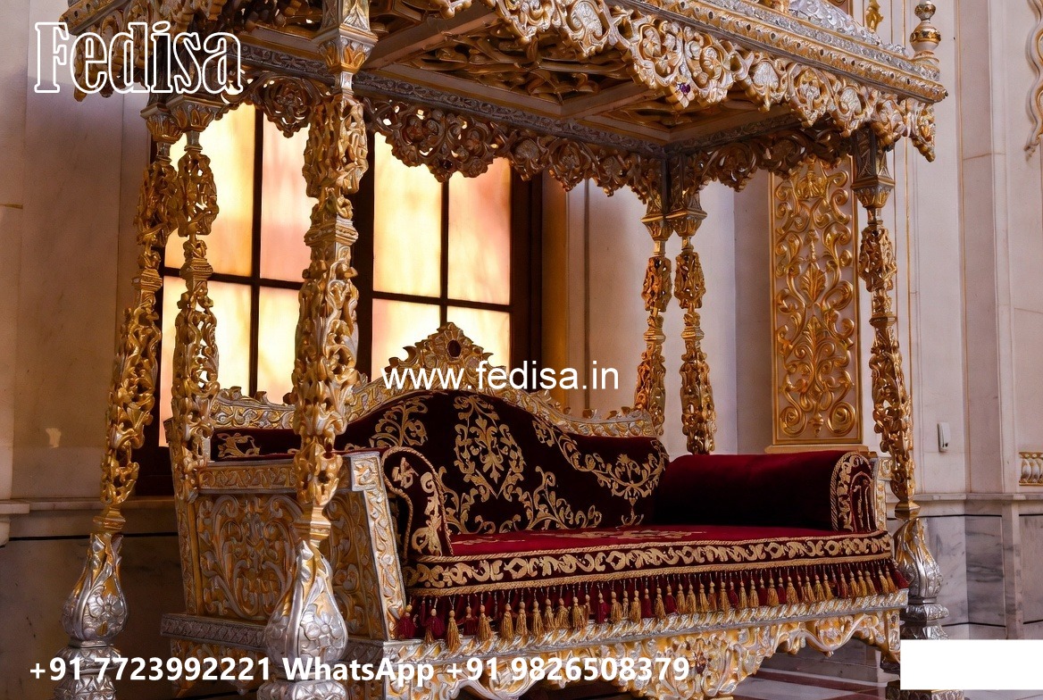 Indoor Wood Carving Swing Design for Comfortable Seating No-3104