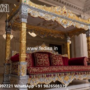 Wood Carving Swing Design with Traditional Wooden Beauty No-3115