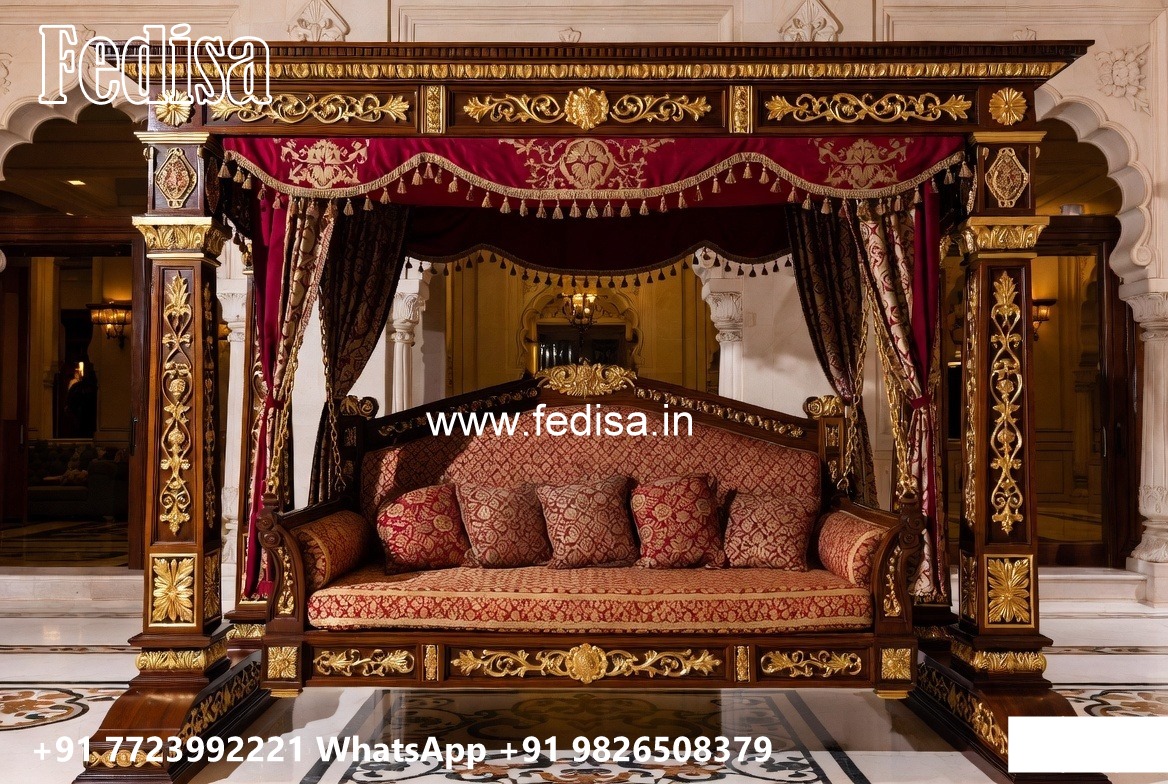 Luxury Wood Carving Swing Design with Palace Inspired Look No-3117