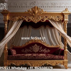 Luxury Wood Carving Swing Design with Rich Craftsmanship No-3141