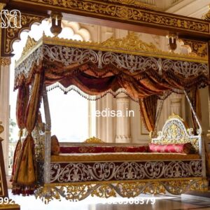 Indoor Wood Carving Swing Design for Relaxing Luxury Spaces No-3143
