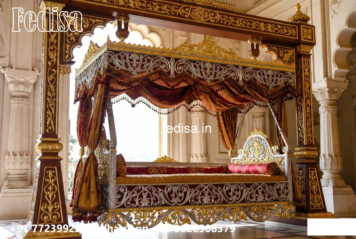 Indoor Wood Carving Swing Design for Relaxing Luxury Spaces No-3143