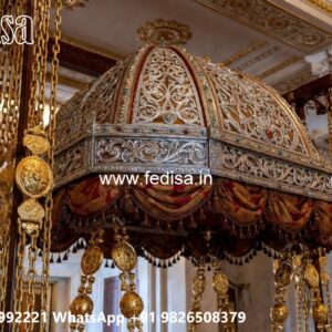 Traditional Wooden Swing Design for Indian Homes