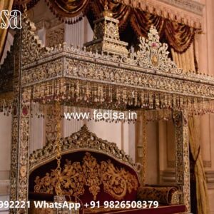 Stylish Wooden Swing Design for Drawing Room Beauty No-3191