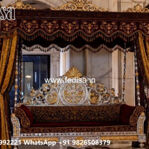 Traditional Wooden Jhula Design for Cultural Home Style No-3203