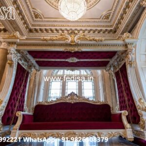 Luxury Wooden Swing Design for Spacious Hall Interiors No-3205