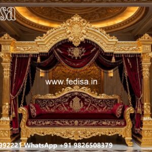 Wooden Swing Design for Beautiful Balcony Seating No-3210