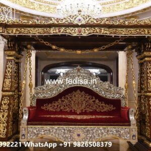 Wooden Swing Design with Antique Polish Finishing No-3216