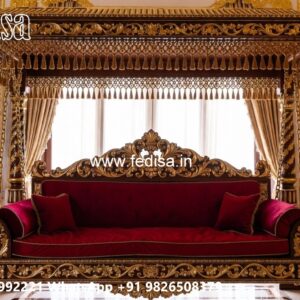 Wooden Swing Design for Traditional Indian Interior Decor No-3219