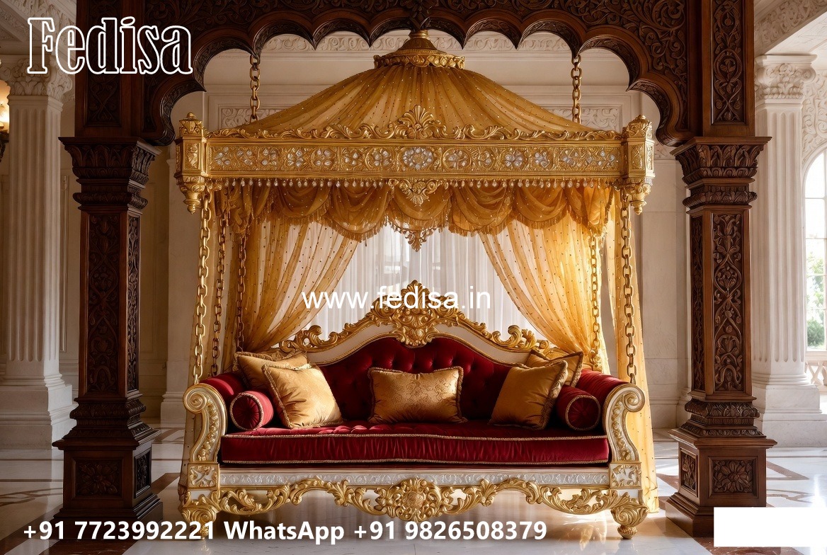 Wooden Swing Design Ideas for Elegant Living Spaces No-3225