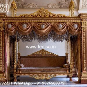 Royal Wooden Swing Design for Palace Style Interiors No-3230